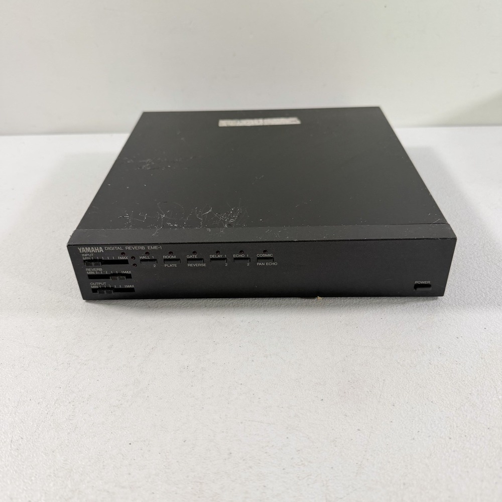 Yamaha EME-1 Digital Reverb‎ Effect Processor AS IS UNTESTED READ